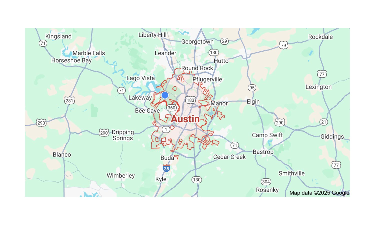 austin photo locations served